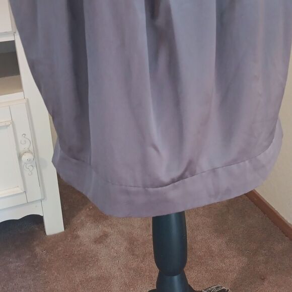 Minuet Peach and Taupe Sleeveless Dress - Picture 9 of 10